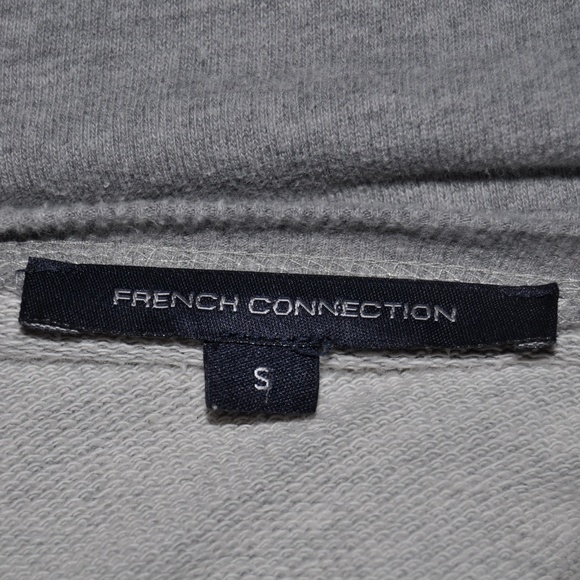 098 FRENCH CONNECTION Gray Panda Bear Hsing Hsing Jumper Pullover S - Picture 6 of 8